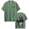 Camiseta Gráfica Unisex Vintage Hip-Hop Rock del Álbum Crystal Castle Camiseta Casual para Hombre de Algodón Manga Corta Oversize