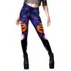 Comércio transfronteiriço Halloween Leggings justas femininas Novas leggings impressas digitais Leggings femininas de ioga