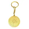 Venta Caliente Transfronteriza Nuevo Colgante de Llave de Acero Inoxidable con Estrella de Cinco Puntas Siete Ángeles Estilo Unisex Accesorios de Joyería