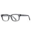 Armazón de gafas para hombre anti luz azul 2189 nuevo cuadrado pequeño borde grueso europeo y americano gafas lisas insertar armazón óptico de calidad