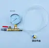 Manômetro de Pressão Teste de Pressão Ferramenta de Pressurização Tubo de Água Tubo de Água Potável PPR Tubo de Aquecimento de Piso Bomba de Detecção de Vazamento Válvula de Pressurização Instrumento
