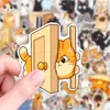 Compra directa transfronteriza de 50 divertidos y lindos stickers de gatos para mascotas, creativos y adorables stickers de dibujos animados "Mi gato se ha vuelto loco"