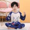 Pijamas para niños Primavera y Otoño Nuevo Ropa para el Hogar para Niños y Niñas Verano de Manga Larga Ropa de Otoño para Niños Conjunto