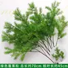 Plantas Verdes Flores Artificiales Hierba Aspargo Colgante Decoración de Fondo de Arte Floral para Bodas Flores Falsas Estilo Bosque Escenario de Boda Arreglo Floral