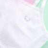 Ropa interior de desarrollo para niñas de productos claros, sujetador anti-golpes para estudiantes de primaria y secundaria, chaleco de algodón fino con clip para niñas