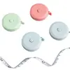 Mini Cinta Métrica, Cinta Métrica de Precisión Multifuncional Linda para Cintura y Busto, Cinta Suave para Medición y Retráctil