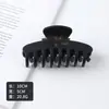 Presilha de Garra Fosca com Estampa de Rosa Simples Versátil Acessório de Cabelo Presilha Tubarão Fosca Presilha de Cabelo Parte de Trás da Cabeça Coque Presilha Tubarão
