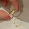 Anillo Popular Pequeño de Diamantes Brillantes de Xiaohongshu, Estilo de Viaje de Nicho y Exquisito, Versátil y Delicado Estilo de Comercio Exterior, Envío Directo de Una Pieza