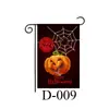 Bandeira de Jardim de Halloween Transfronteiriça Pátio Exterior Atmosfera Festiva Bandeira Decorativa Feita Sob Medida Bandeira Pendurada em Branco DIY
