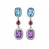 Pendientes de Zirconia Ovalados con Forma de Gota de Agua, Estilo Palacio Retro, Pendientes Elegantes con un Diseño de Nicho, Pendientes de Lujo Ligero de Moda para Mujer