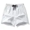 Bermuda Masculina 2026 Verão Respirável Comprimento do Joelho Moda Jovem Tendência Marca Levemente Elástica Solta Esportiva Casual Masculina