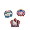 Nuevo Perro de Jade Sanrio Kuromi Melody Estilo Universitario Insignia Metálica Bolsa Linda Ropa Broche JK