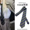 25 Estilo Popular de Otoño 2 Usos Corbata Larga Atada a Mano Cinturón de Mujer Tejido Estampado Popular Combinación Decorativa Accesorios de Fotografía de Actuación