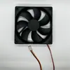 Ventilador de enfriamiento 12025-12V bajo ruido refrigerador de gabinete ventilador DC de tres cables con cojinete de aceite soplador de 7 aspas en stock