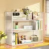 Estantería de escritorio, organizador de mesa, almacenamiento de escritorio de oficina, encimera de mesa de comedor, escritorio de múltiples niveles, gabinete escalonado - un imprescindible para tu escritorio