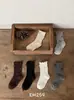 Calcetines Cortos para Niñas, Nuevo Estilo Otoño e Invierno, Calcetines de Algodón de Moda Estilo Coreano para Bebés, Calcetines Sin Costuras para Niños Mayores, Calcetines de Caña Corta para Niñas