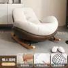Sillón saco de frijol, sillón reclinable para adulto, silla individual para sala de estar, balcón, ocio en casa, dormitorio, mecedora de pingüino engrosada