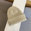 Gorro de lana de color liso sencillo para hombre y mujer, gorro de punto informal a la moda para todo tipo de ocasiones, gorro de punto nuevo para exteriores.