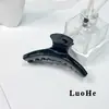 Luohuo Jewelry Estilo Coreano High-End Presilha de Cabelo de Acetato Presilha de Tubarão Retrô Francesa Penteado para a Parte de Trás da Cabeça Acessório de Cabelo Elegante