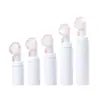 40/50/60/80/100ml Frasco Espumador para Limpeza Facial Frasco Espumante de Pet Frasco Plástico com Bomba para Mousse de Limpeza