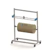 Soporte para plástico de burbujas soporte de embalaje soporte para plástico de burbujas caja de cartón con cortador estante para material de embalaje rollo rollo de película