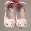 Zapatos de Ballet para Niñas Estilo Nuevo 2026, Dibujos Animados Lindos, Puntera Cerrada, Suelas Suaves Antideslizantes, Sandalias a Juego para Padre e Hija