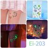 Ricklon Suministro Transfronterizo Luminoso Tatuajes Marinos Pegatinas Niños Sirena Dibujos Animados Pegatinas de Tatuajes Venta al por Mayor