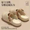 Nuevos zuecos de verano para mujer, zapatos de jardín, pantuflas transpirables antideslizantes de doble uso para interior, sandalias de playa para exterior
