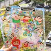 Portapapeles Transparente de Acrílico Sanrio Carpeta Patrón de Dibujos Animados Anime Estudiante A4 Portapapeles Mayoreo