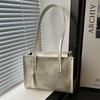 2025 Nova Moda Tendência Estampada Borboleta Estilo Nacional Elegante Bolsa de Ombro Axilar para Pendurar Bolsa Tote de Grande Capacidade para Mulheres