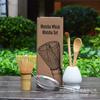 Soporte para Batidor de Té Sakura, Batidor de Matcha, Soporte para Batidor de Té, Set de Matcha, Ceremonia del Té, Ceremonia del Té de la Dinastía Song, Regalo de Navidad Set de 5 Piezas