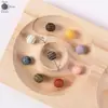 Patrón de Talla en Madera de Loto Retro Cuentas Sueltas de Madera Cuentas Redondas Cuentas para DIY Accesorios de Joyería Materiales para Pulsera Collar