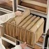 Caixa de Armazenamento de Roupas Casa Grande Capacidade Gaveta Espessa Tipo Caixa de Armazenamento Guarda-Roupa Organizador Transparente Caixa de Armazenamento de Plástico