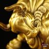 Adornos de Toro de Bronce Toro Pionero Tamaño Grande 25 cm de Alto Hogar Jefe Oficina Mascota Artesanías Ceremonia de Apertura