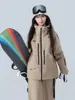 Conjunto de Macacão de Ski para Mulheres e Homens, Impermeável para Snowboard, Espessado, Costuras Totalmente Seladas, Macacão de Neve Profissional, Conjunto de Blusa e Calça 3L
