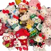 Nuevo Llavero de Peluche Original Hello Kitty DIY Grande "Camarón" Muñeca Linda Colgante para Bolsa