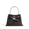 Couro de boi fosco, fecho de alta qualidade, bolsa Kelly para mulheres, novo estilo 2026, retrô e versátil, bolsa de ombro, bolsa crossbody, bolsa para o dia a dia