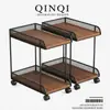 Suporte para torre de computador, suporte sob a mesa, bandeja para mesa de escritório, rack de posicionamento móvel, prateleira de armazenamento de base para gabinete