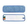 Pano de Reposição para Mop Plano de Fibra Ultrafina Doméstico Absorção de Água Remoção de Manchas Tapete de Chão Uso Duplo Cabeça de Mop em Forma de W