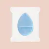 Esponja Limpiadora Facial Tipo Guante, Dedo Esponja Gota de Agua, Esponja Limpiadora Facial que se Expande al Mojarse, Esponja Limpiadora Facial con Cuerda para Colgar de Poliuretano