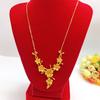 Latón Chapado en Oro, Tres Nuevos Estilos de Collares de Flores para Mujer, Collares para Mujer con Artesanía Exquisita, Joyería de Estilo Chino Nuevo al por Mayor