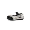 Zapatos de princesa para niña con suelas blandas, nuevo estilo coreano primavera y otoño 2026, zapatos de cuero para niños, modernos y versátiles, zapatos de vestir para niña pequeña