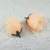 Flores de Rosa Simulada al por Mayor de 7 cm con Capullos Gorditos para Decoración de Pared de Flores de Salón de Bodas Flores de Atrezo Mágico
