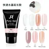Pegamento de extensión de cristal pegamento de fototerapia para uñas 30 ml pegamento para modelar puede pegar pedrería pegamento UV rápido para extensión de uñas sin soporte de papel