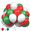 Nuevo Set de Globos de Látex Verdes Blancos para Fiestas Decoración de Navidad Halloween Cumpleaños Venta Caliente