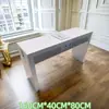 Mesa e Cadeira para Manicure Estilo Coreano Celebridade da Internet Conjunto Simples Econômico Mesa para Salão de Unhas Mesa para Manicure Japonesa Individual/Dupla