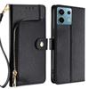 Funda de Cuero Plegable Adecuada para Redmi Note17Pro, Cartera Multifuncional para Monedas Redmi K90, Funda para Teléfono Móvil Turbo3