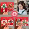 Accesorios para el cabello infantiles de Navidad 2024 nuevo pasador de alce flequillo lateral de niña pinza para el cabello de Papá Noel lote de fábrica