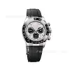 Reloj Mecánico de Acero para Hombre Daytona Panda Di Transfronterizo Tres Ojos Seis Manecillas Correa de Acero Multifuncional Moda Resistente al Agua
