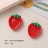 Acessórios de resina diy dos desenhos animados acessórios placa de frutas creme cola artesanal grampo de cabelo caso do telefone móvel sapato fivela acessórios lote